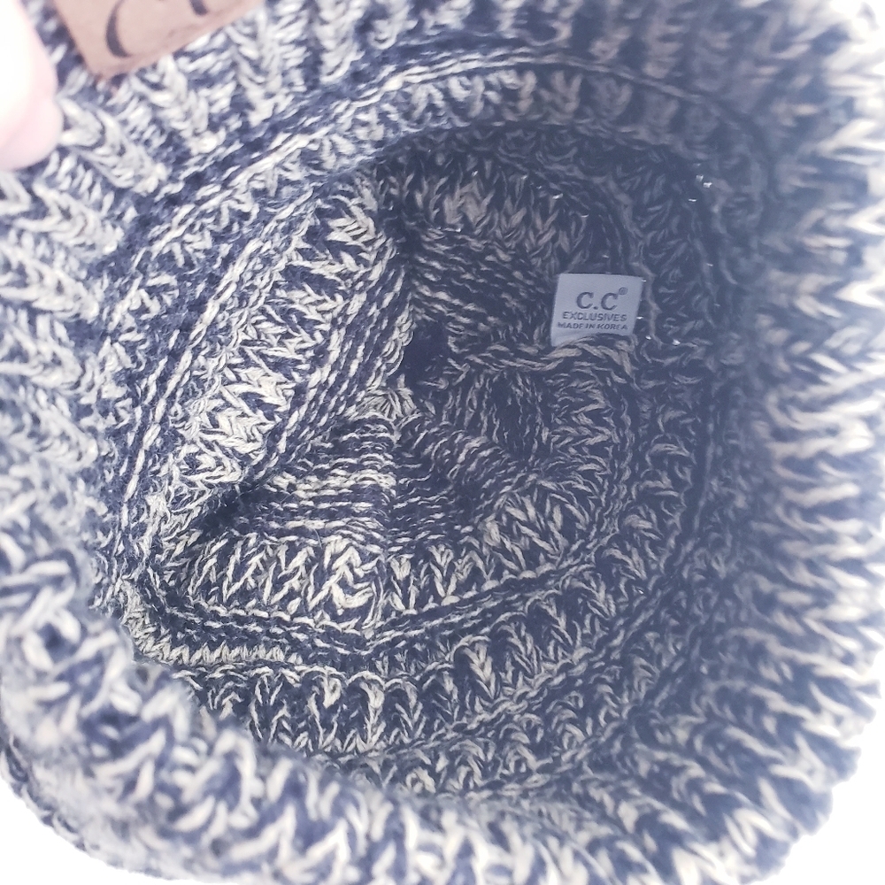 C.C Knit Heathered Beanie Hat - Picture 6 of 6